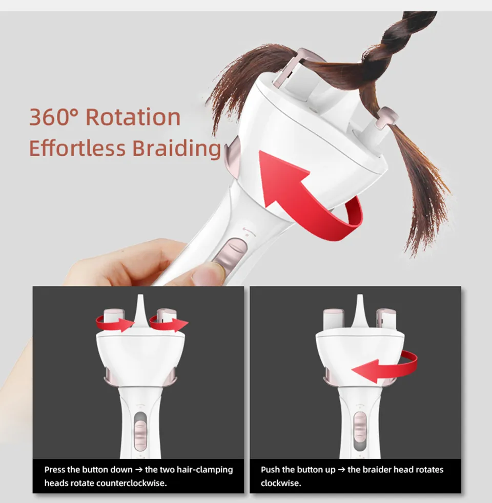 Hair Styling Tools Automatic Smart Hair Curler Braider