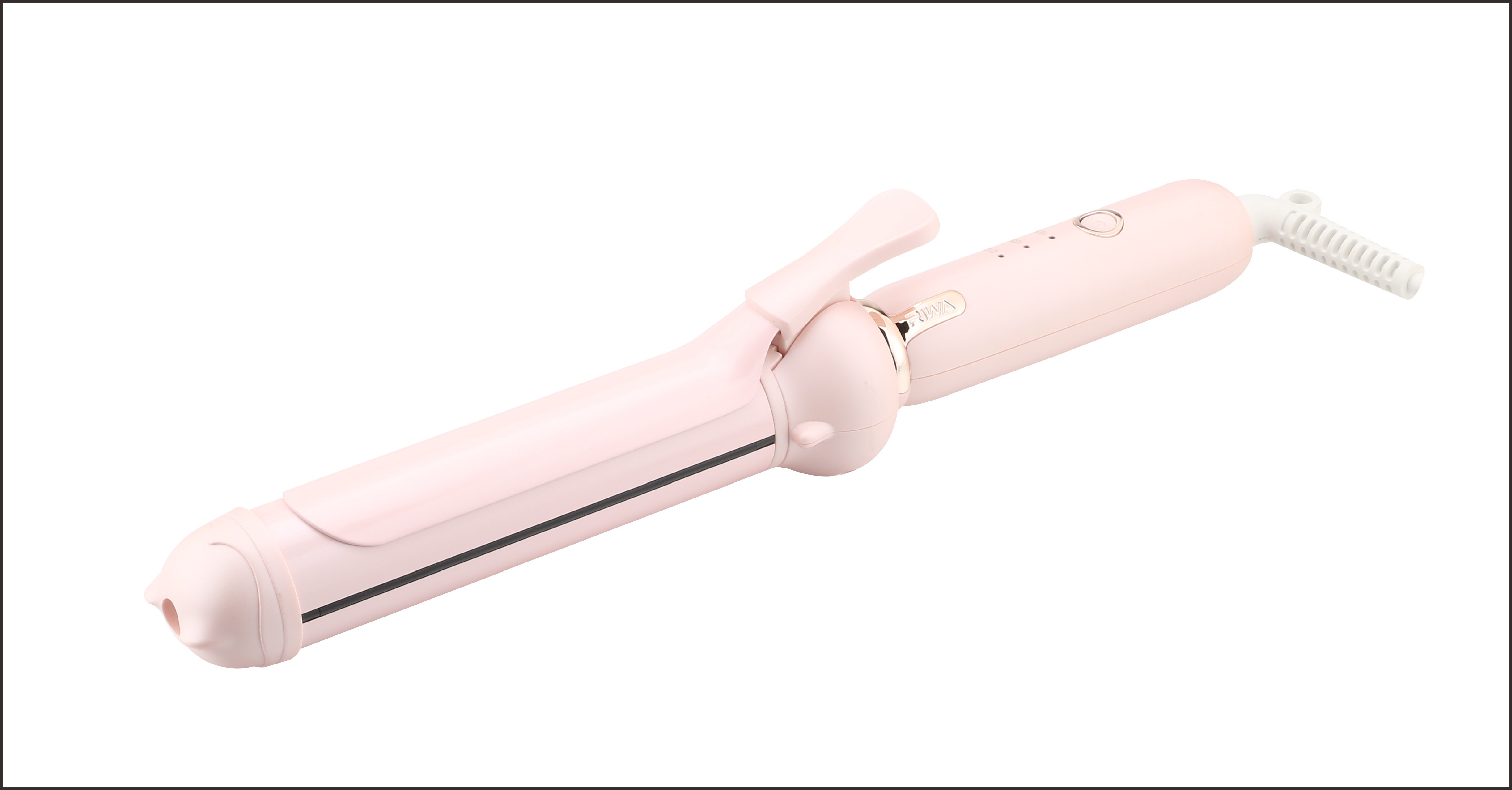 TS-8355 Electric Hair Curling Iron for All Hair Types Temperature Adjustable PTC Heater with LED Display