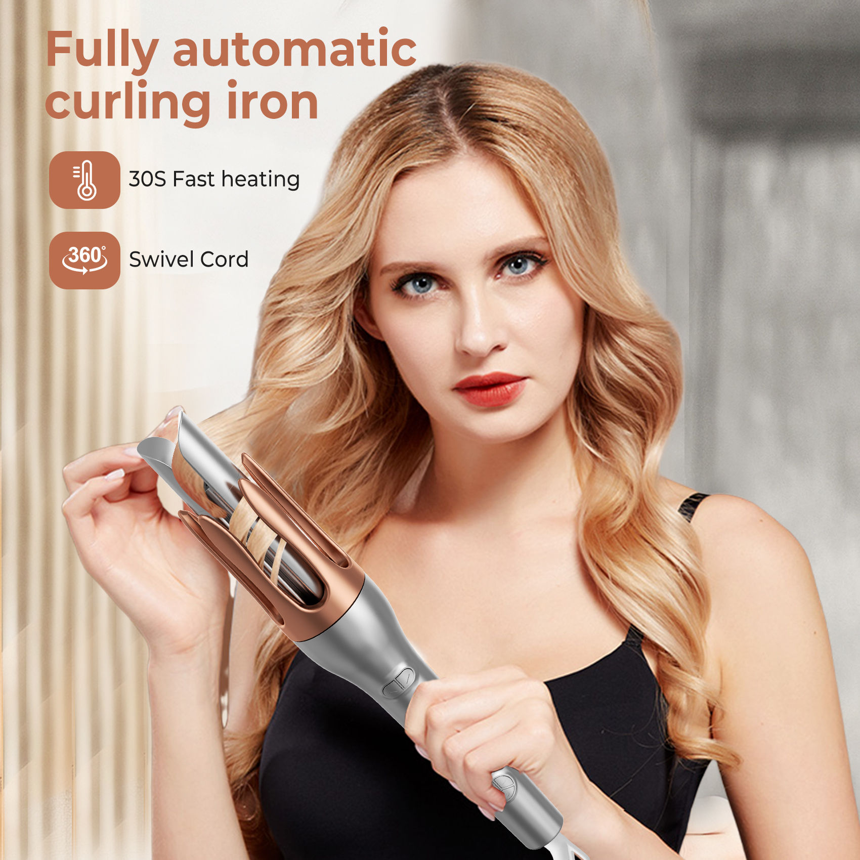 Automatic Hair Curler Detail 2