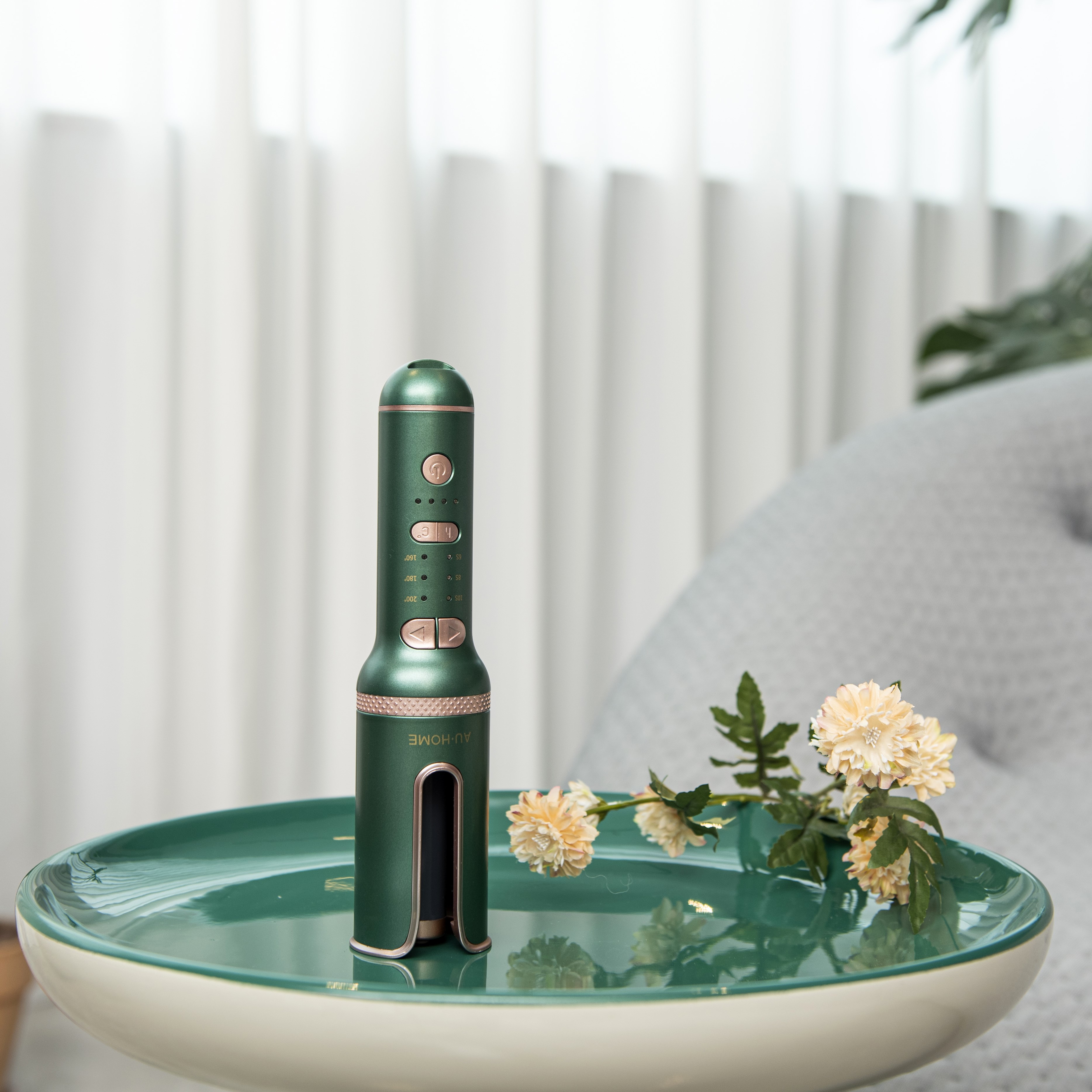Hot Selling Electric Barrel Hair Curler Set Rotating Iron Wand Styling Tool for Household RV French Language OEM/ODM Accepted