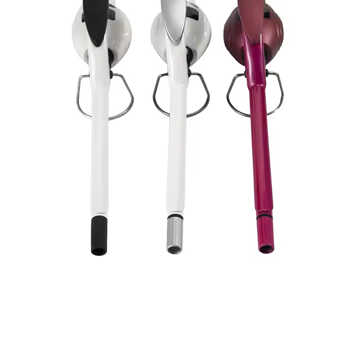 Negative Ions Curling Iron Ceramic Tourmaline Coating Long Barrel Curling Wand Dual Voltage Thin Mini Fast Heating Hair Curler