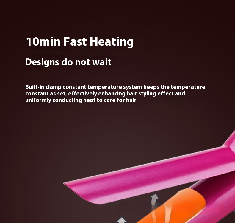 25mm Egg Roll Stick Electric Negative Ion Straightening Perm Wool Curling Iron Temperature Curling Irons