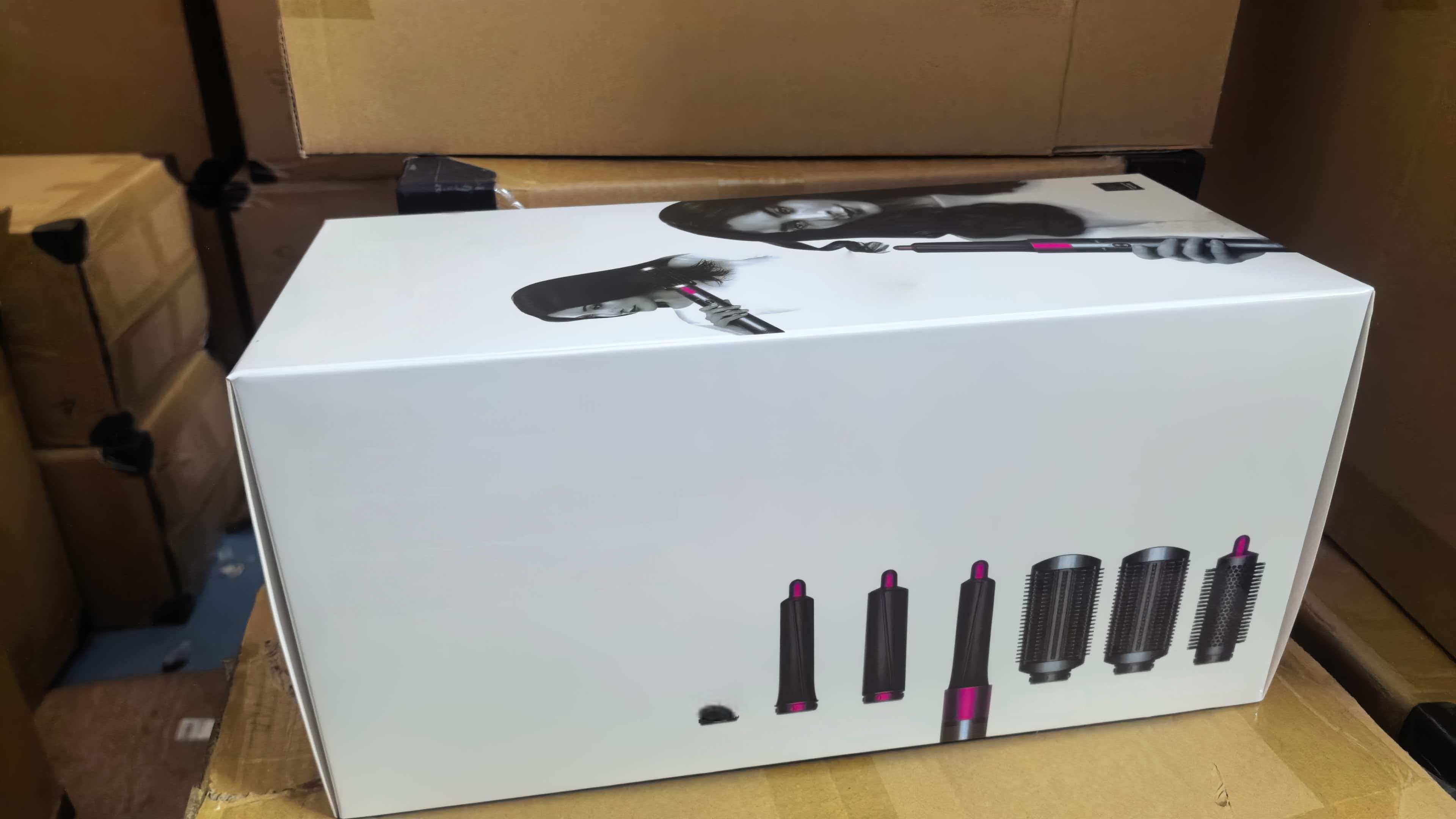 Premium Multi-Attachment Hair Styler Fast Airflow Curling Wand Intelligent Heat Control for All Hair Types