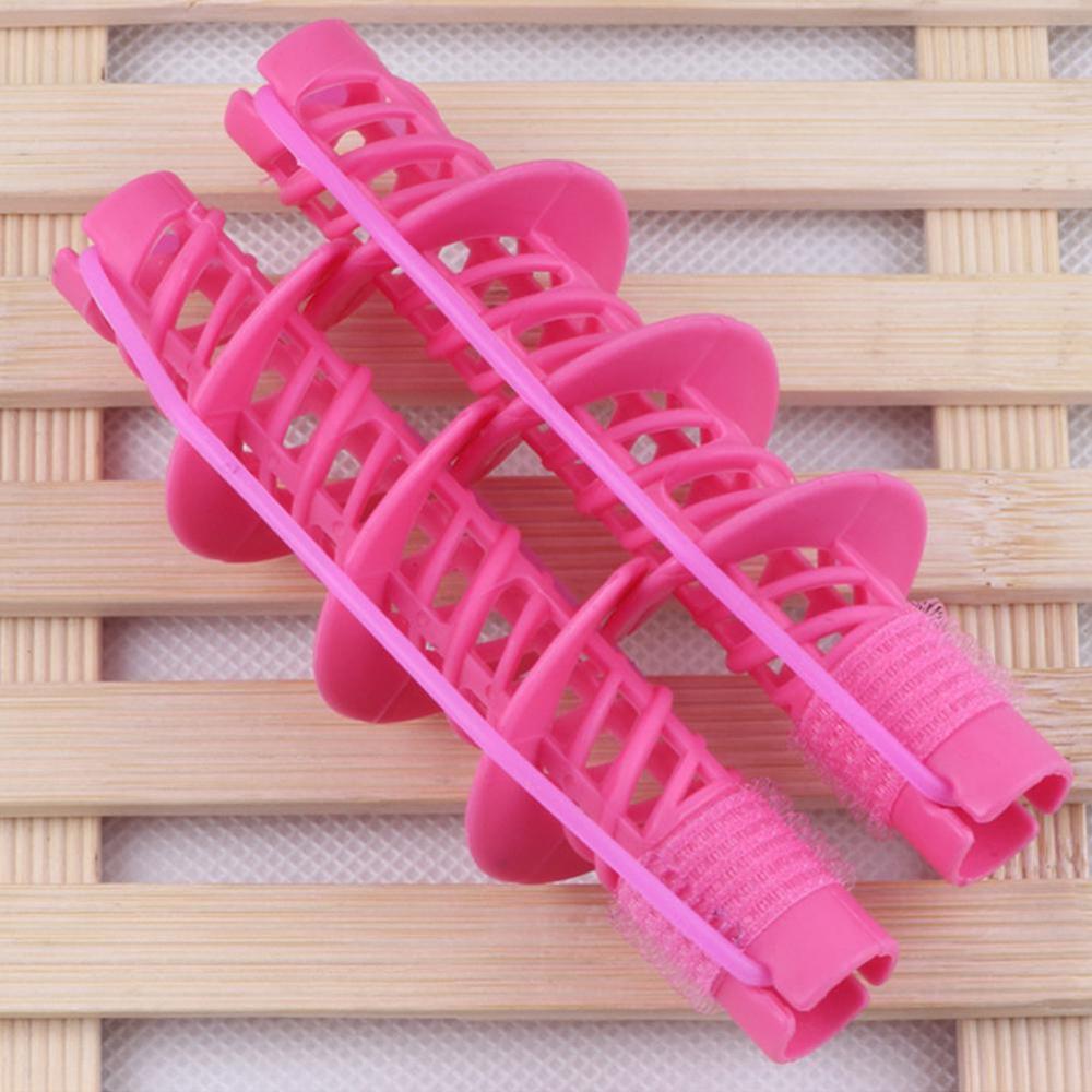 2pcs Soft Silicone Magic Spiral Hair Curlers Rollers Curling Iron Wand DIY Hairdressing Styling Salon Tools Hair Perm Rods