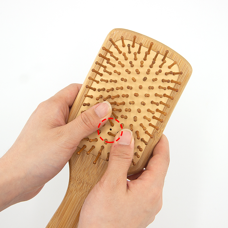 Natural Bamboo Hair Brush Set