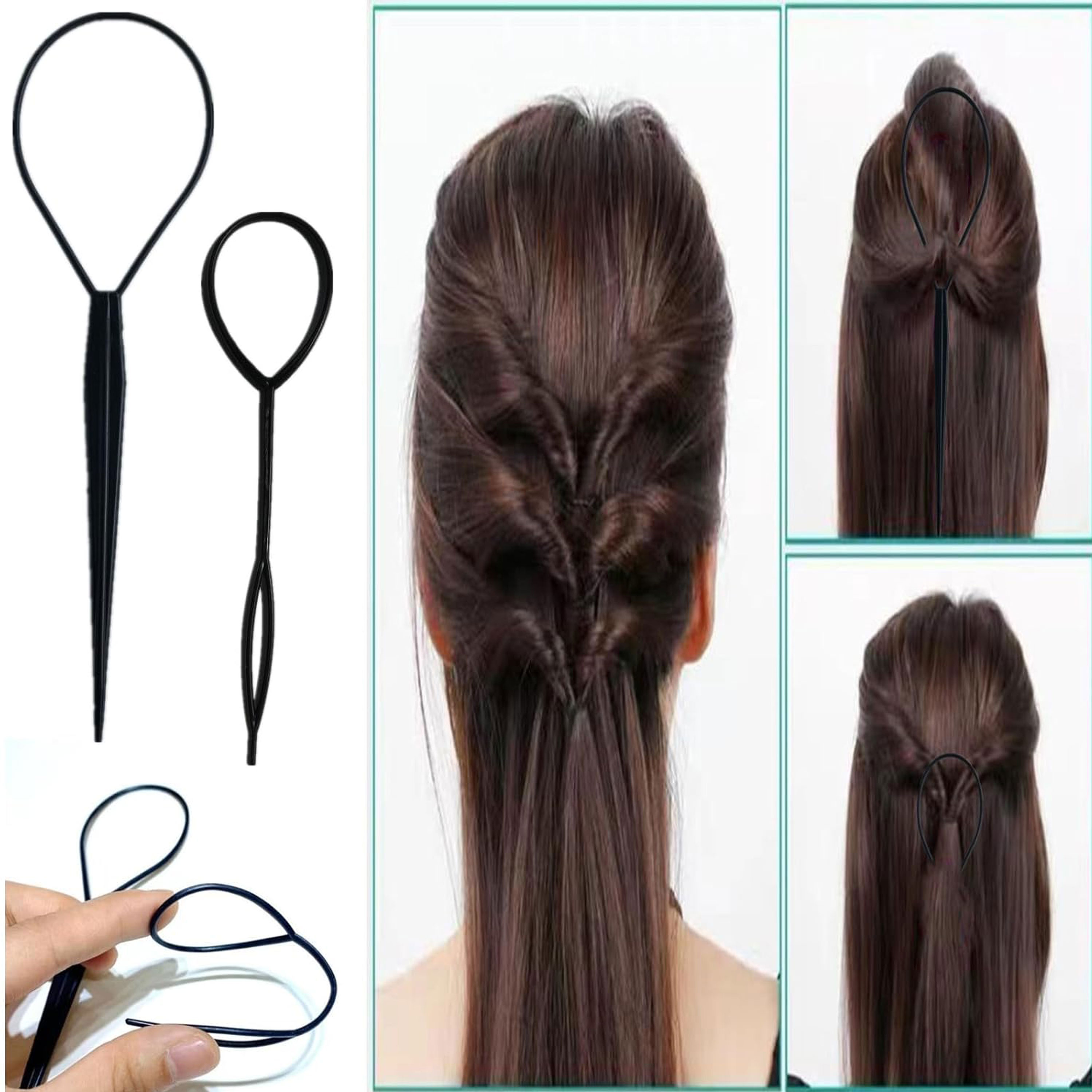 Flexible Plastic Hair Loop