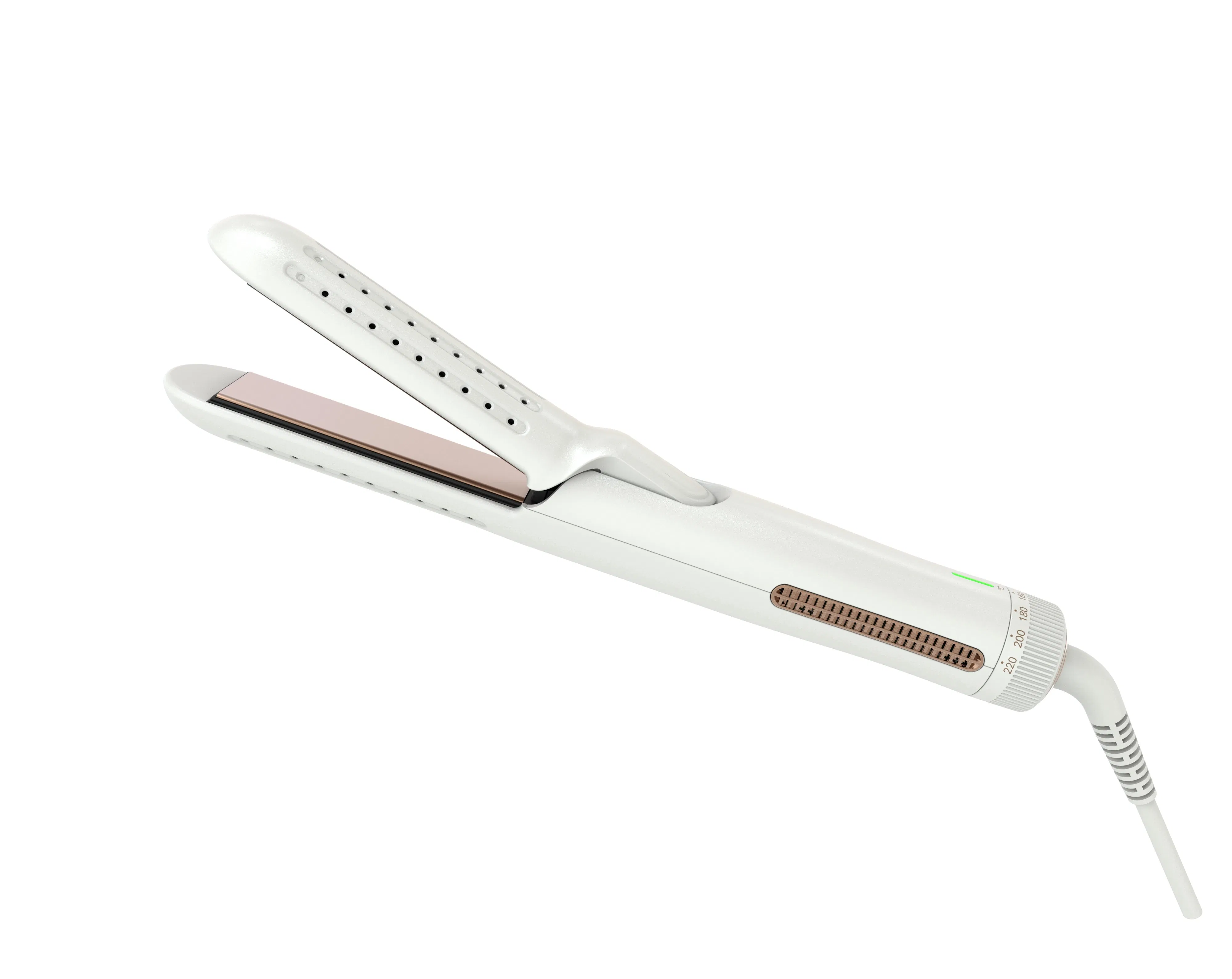 Customized 360° Airflow Styler Curling Iron, Professional Curing Wand with Cool Air, Adjustable Temps, Dual Voltage for Long Hair