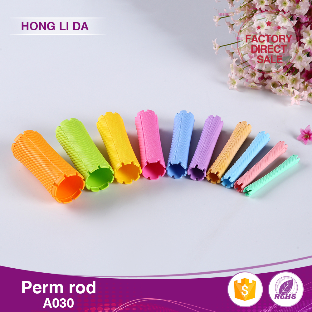 Best Selling Hot Hair Rollers Perm Rods Factory Supply Elastic Material Standard Perm Roller for Long Short Hair Curling