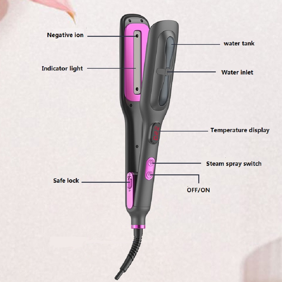 New Ion Steam Straightening and Curling Irons for Stylists