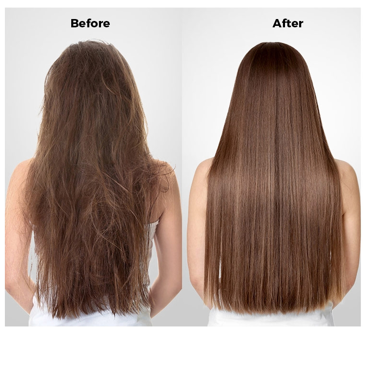 Wireless USB-Powered Ceramic-Tip Straightening & Curling Brush with ABS Plastic Handle Portable Home Hair Styler