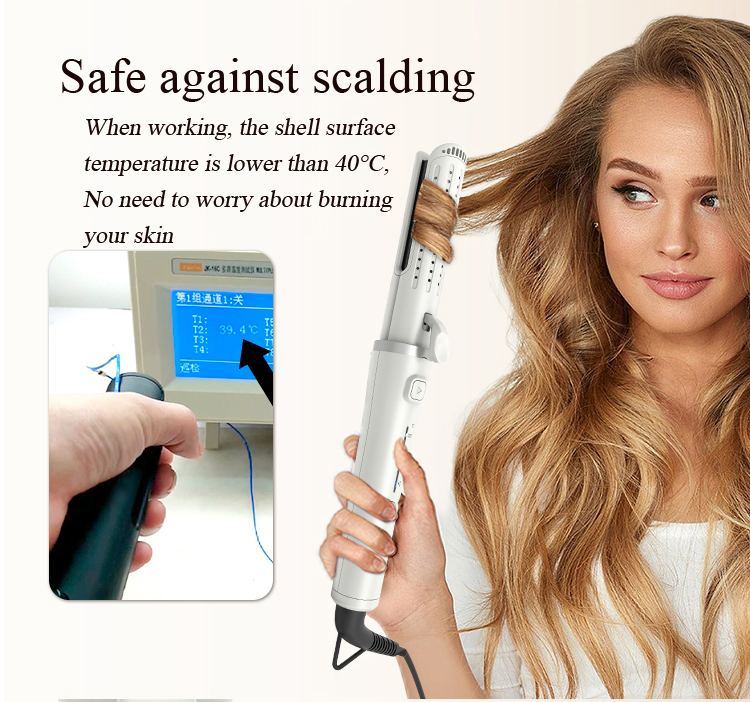Girls' Favourite Hair Iron Automatic Flat Iron 2 in 1 Hair Straightener and Curler Hair Curling Irons Detail 3