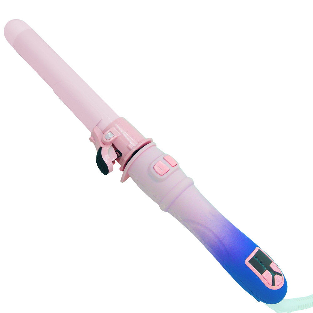 New Technology Salon Rotating Hair CurlingAutomatic Hair Steam Curler Ceramic Iron Wand Electric Hair Waver PTC LED Home Use