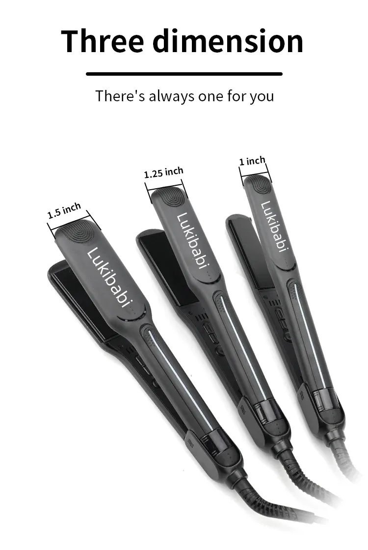 Infrared Ionic Flat Iron for Smooth, Frizz-Free Hair Styling