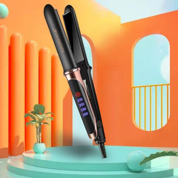 Mch Fast Heated Professional Steam Hair Straightener Flat Iron