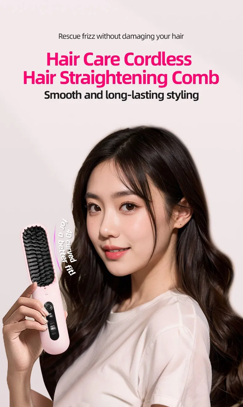 Wireless Straightening Comb