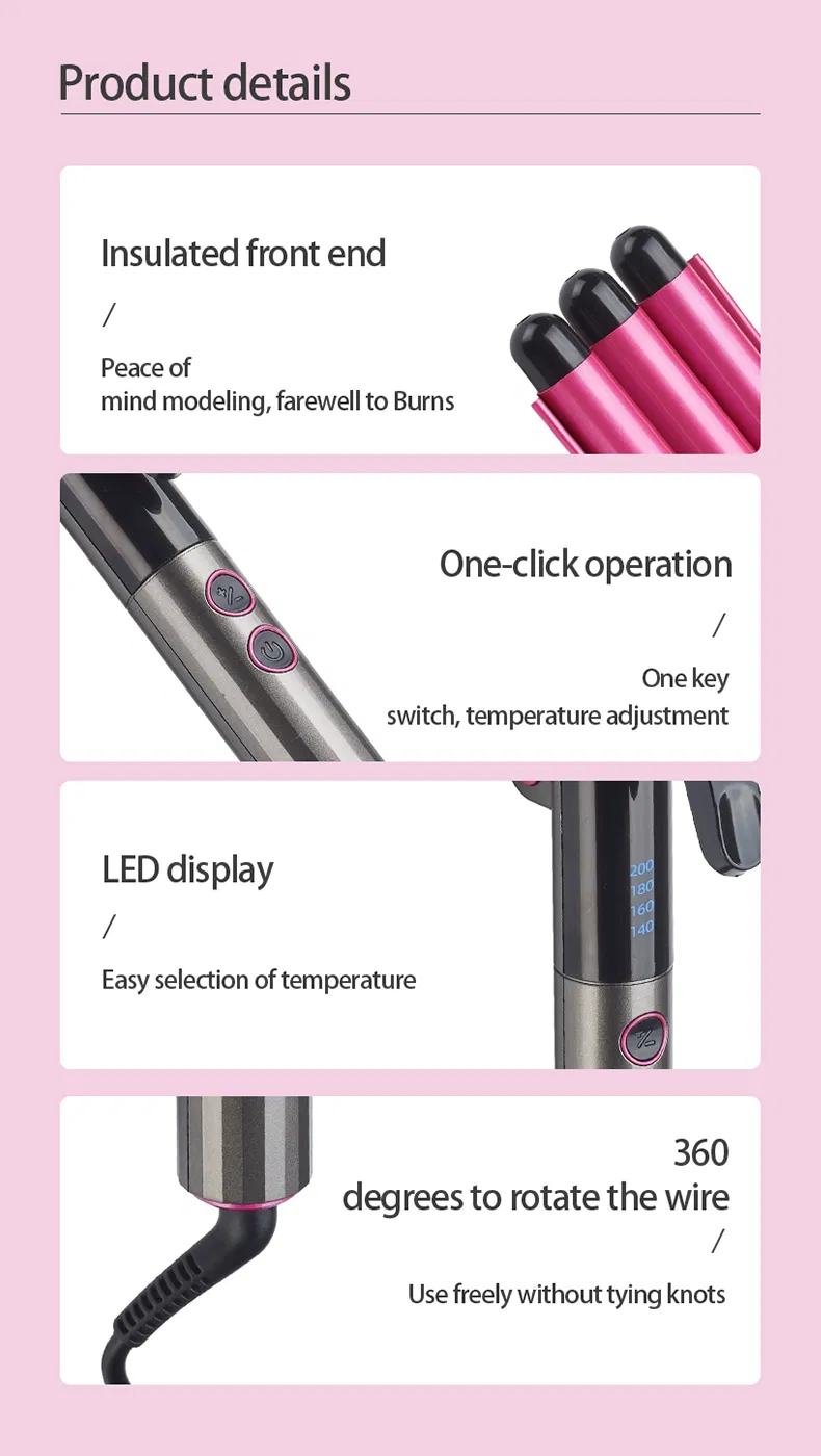 Professional Hair Styling Wave Iron