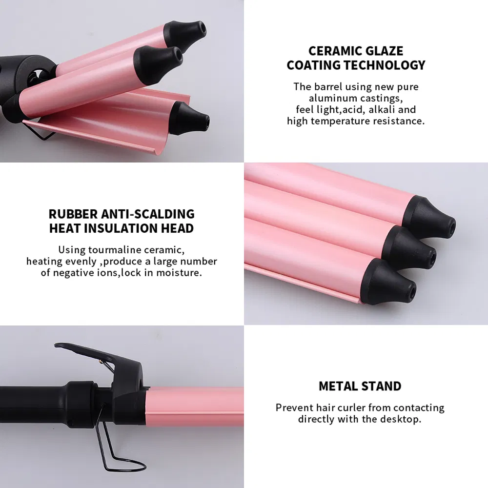 Ceramic Deep Waver Triple Barrel Hair Curler