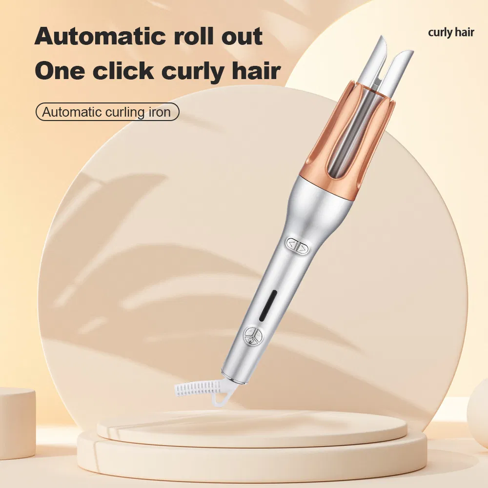 Three - Gear Temp Adjustable Automatic Hair Curler, High - Quality Ceramic Panel Curling Iron, Suitable for All Hair Types
