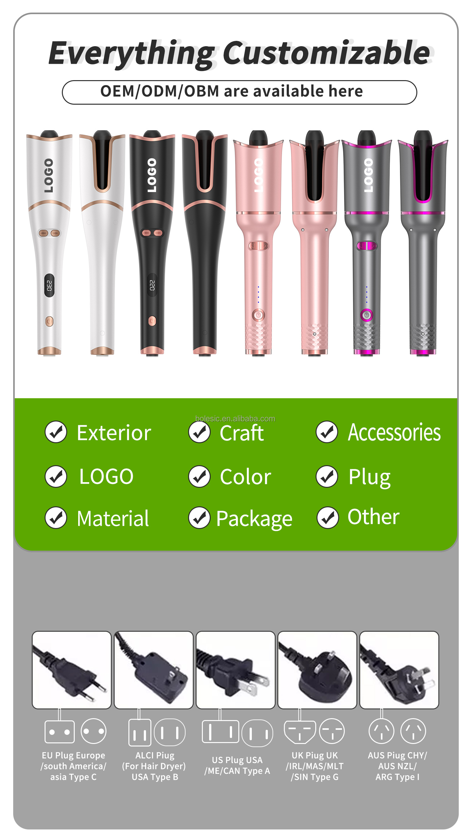 Professional Hair Curler Detail 1
