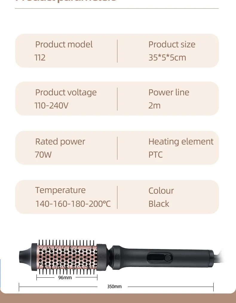 Multifunctional Curling Iron Package Content