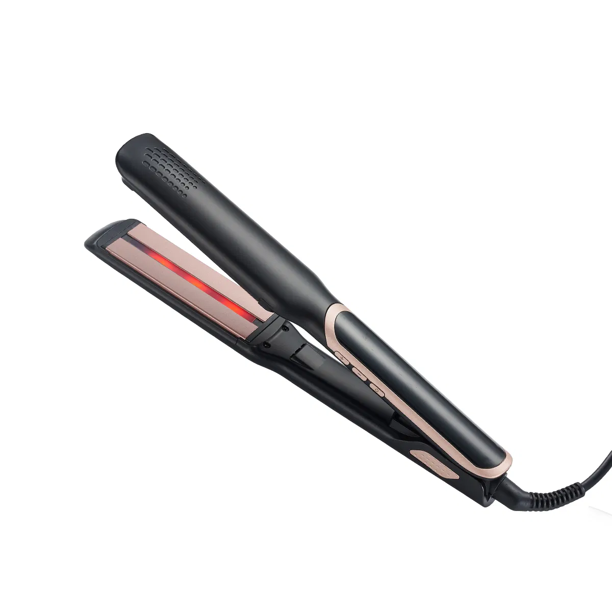 2026 Infrared Straightening Iron PRO 2 in 1 Hair Straightener PTC Fast Heating Flat Iron Hair Straight &amp; Curly Hair for Home Use