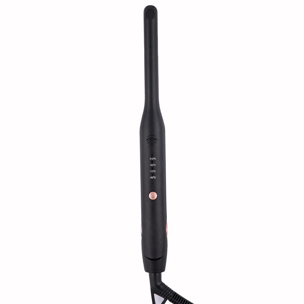 Dorm Household Use Mini PTC Curling Iron Portable Damage-Free LED Curling Iron