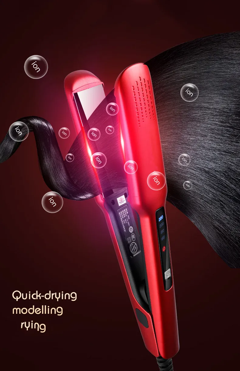 Home Use Elegant Portable Smart Automatic Curling Hair Curler Flat Iron Showcase 4