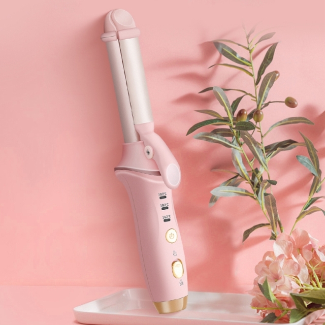 2 in 1 Cordless Hair Curling Iron Electric Hair Straightener and Hair Curler Professional
