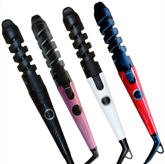 Automatic Spiral Curler with Anti-Scald Design - Multiple Colors Available, Fast Heating &amp; Long-Lasting Curls
