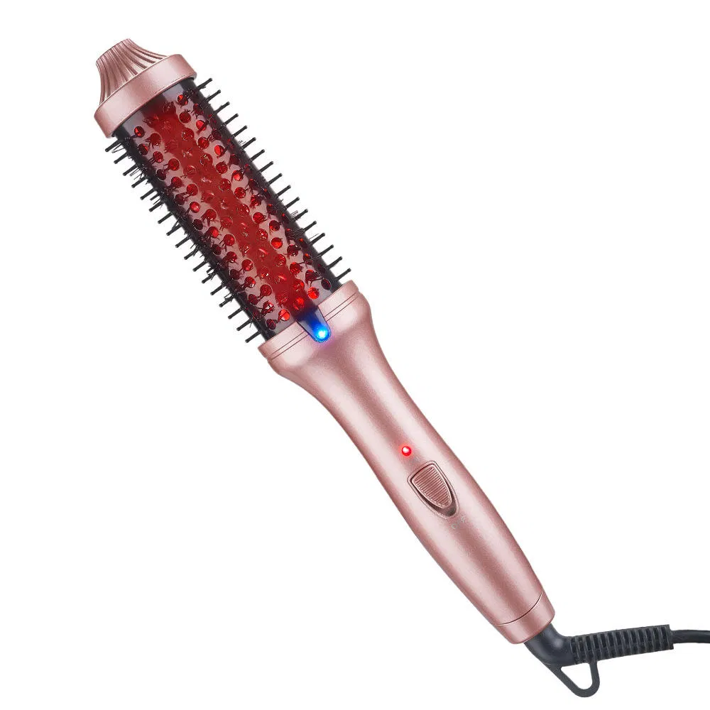 Save Multifunctional LED Temperature Infrared Electric Comb PTC Heater for Straight Fluffy Hair Styles for Household Curling Irons