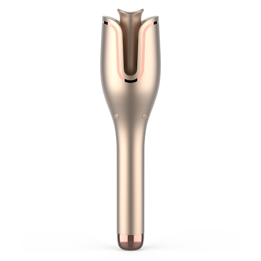 2024 New Xpreen Hot Selling Rose Gold Smart Automatic Hair Curler Iron Newest Automatic Rotating Curling Hair