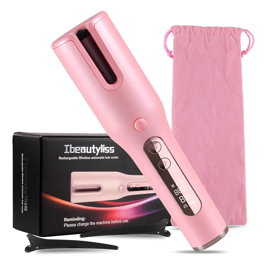 Professional Cordless Automatic Hair Curler
