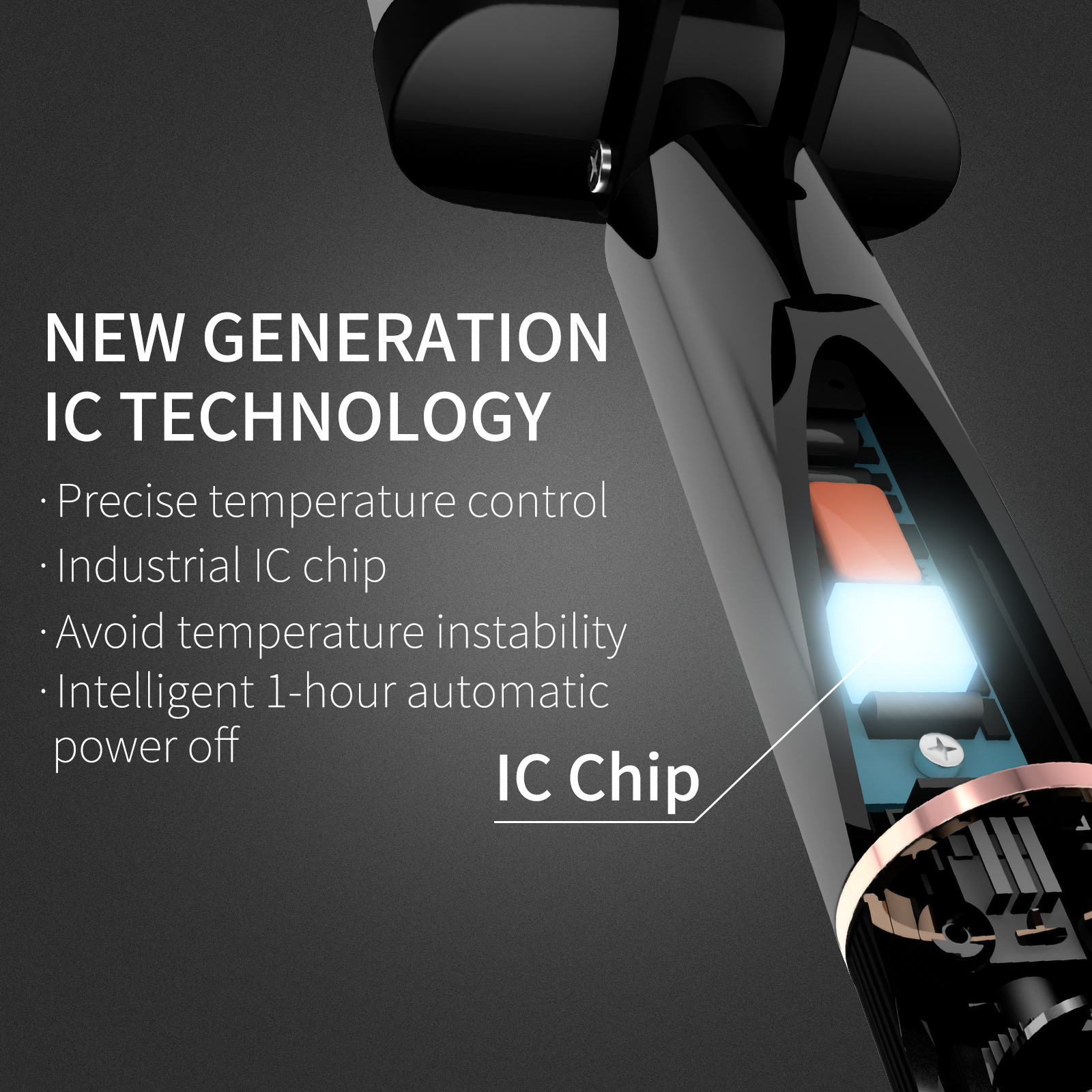 Professional Electric 22mm Ceramic 3-Barrel Curling Iron LCD Temperature Control Rapid Warming MCH Heater Big Wave Waver Wand