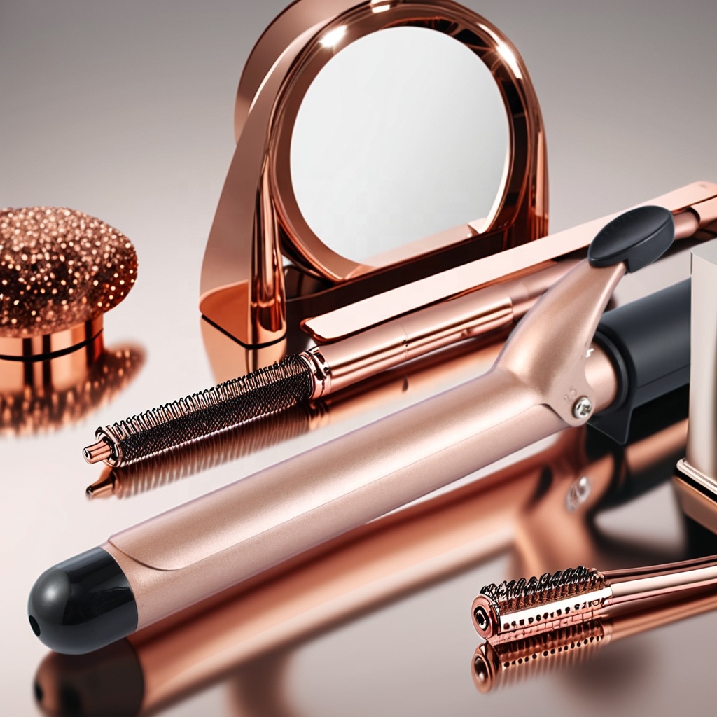 Professional Ceramic Hair Curler Iron with PTC Plate and LED Display Electric Hair Styling Tool for Household &amp; Hotel Use