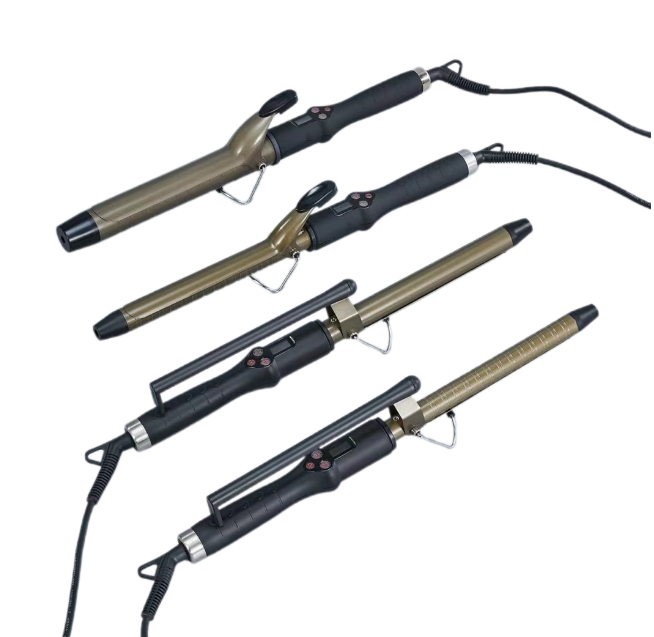Wholesale Spiral Hair Curler with Temperature Display 360 Degree Rotating Hair Iron for Salon Car Home Hotel and RV Use