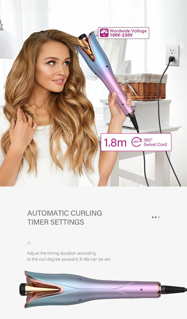Automatic Hair Curler Display 4