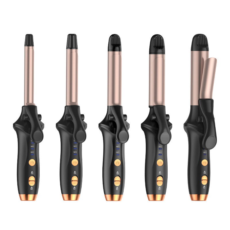 Cross-Border New Smart Wireless Hair Curler Multi-Functional Dual-Use Straight Curl Portable Fully Automatic Device Does Hair