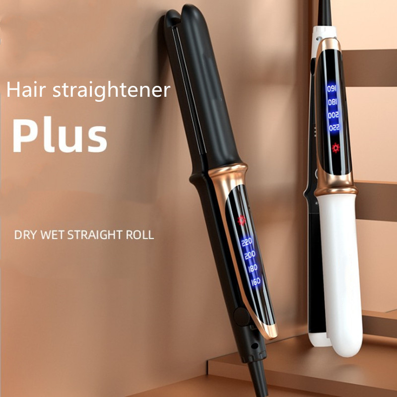 Mch Fast Heated Professional Steam Hair Straightener Flat Iron