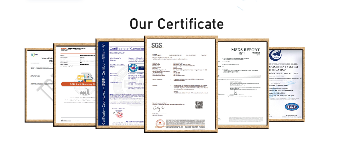 Certificates