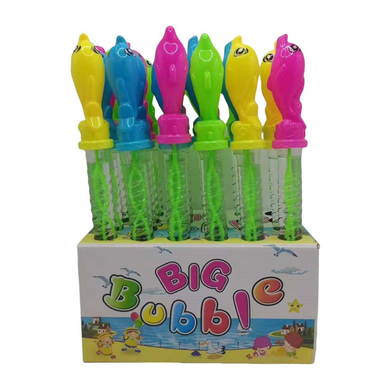 Best-Selling Unisex Kids Cartoon Bubble Sword Toy Plastic Bubble Wand and Stick for Water Bubbles