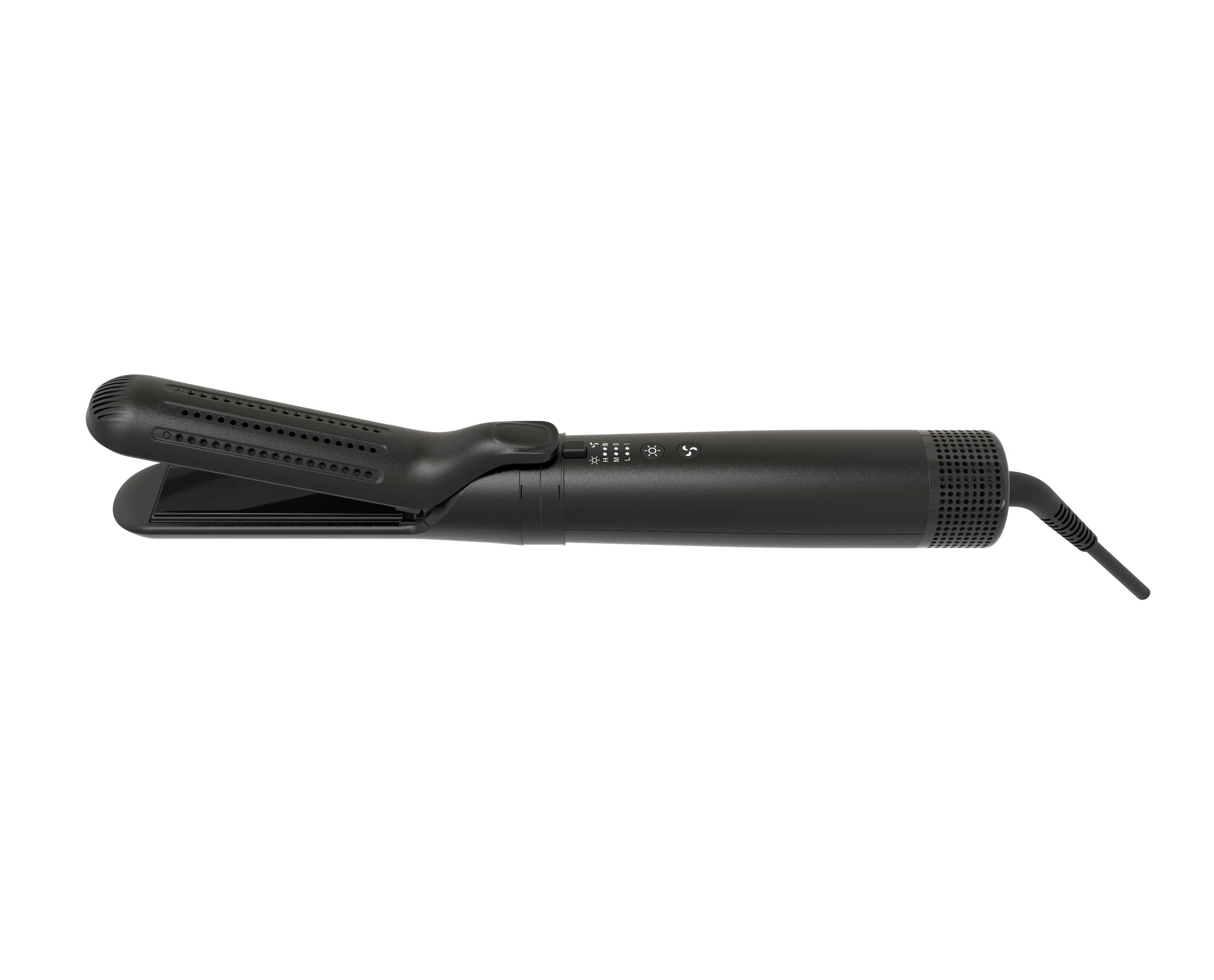 Custom Professional Multi-Function Interchangeable Hair Curler Private Label Wholesale 3 in 1 Curling Straightening Brush Iron