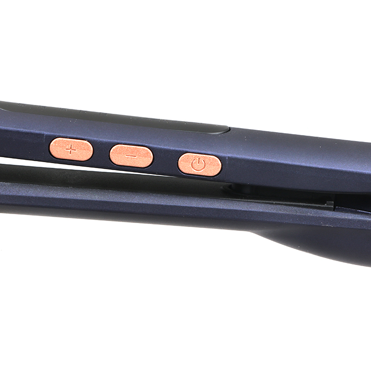 Luxury Matte 2 in 1 Professional Led Hair Straightener and Curler Women Fashion Curling Irons
