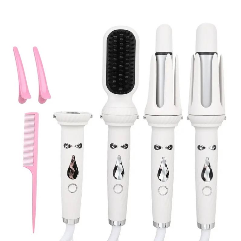 All-in-One 3 in 1 Curling Iron Tourmaline Ceramic Hair Curler Household Hotel Equipment