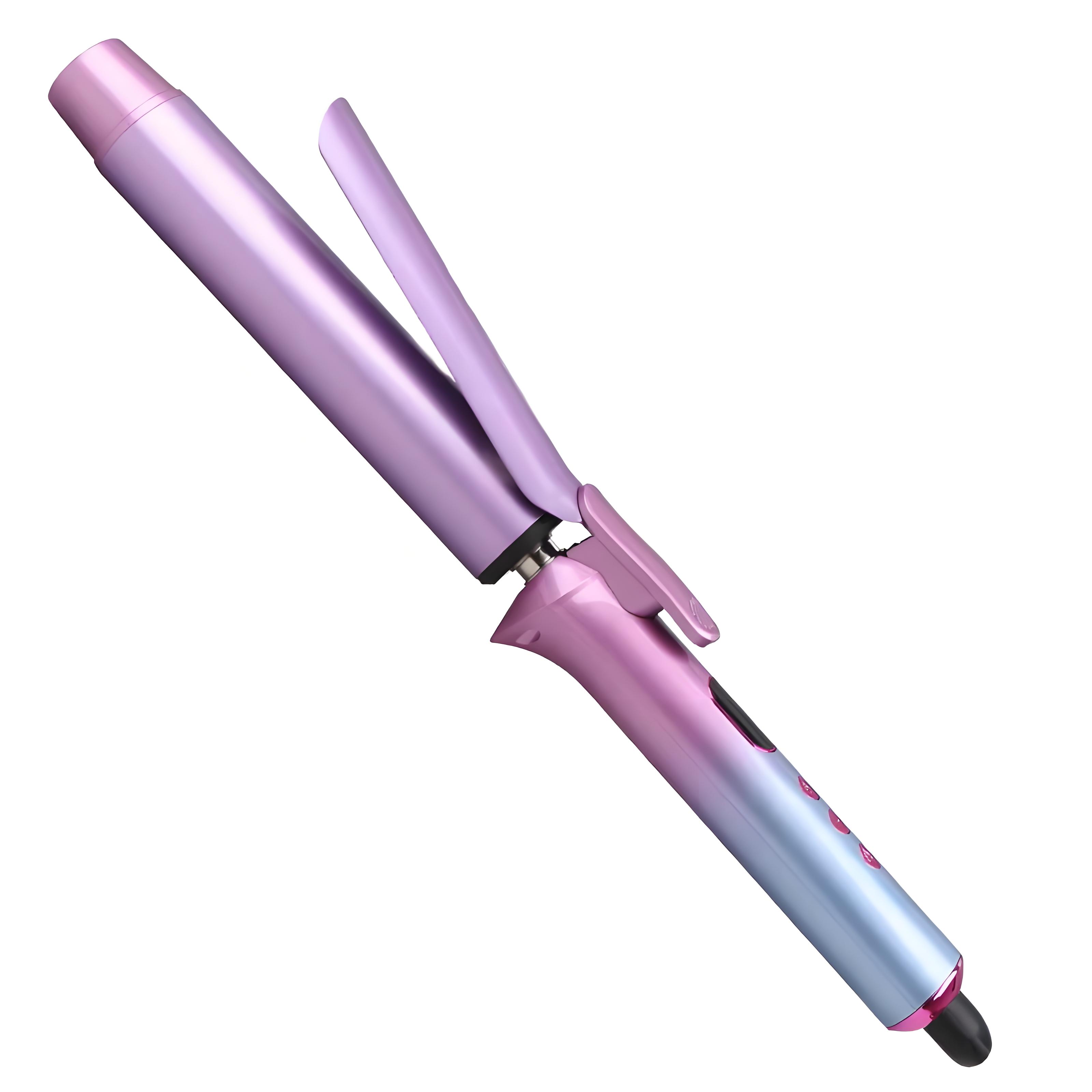 Professional Temperature Adjustable Salon Hair Curler Ceramic Ionic Big Waver Barrel Curling Wand Curling Iron