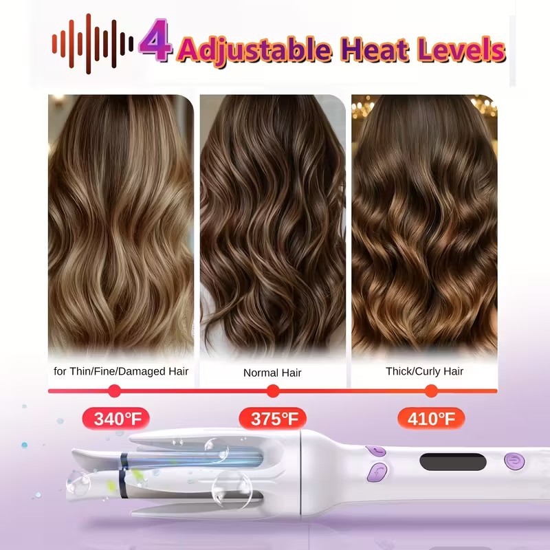 Fully Automatic Hair Curling Iron 28mm Constant Temperature Design Four-level Temperature Control Negative Ion Hair Care