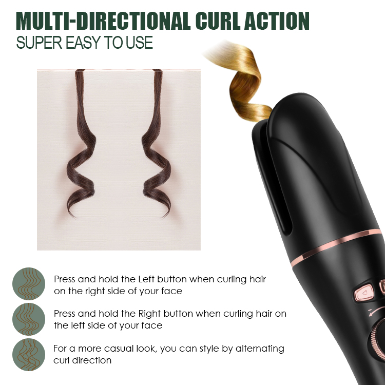 Professional Automatic Hair Curler Ceramic Ionic Hair Waver Smart Auto Hair Styling Tools for Women