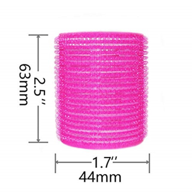 Custom Hair Roller Self-adhesive Hair Curler Hook and Loop Tape Sticky Curling Rod