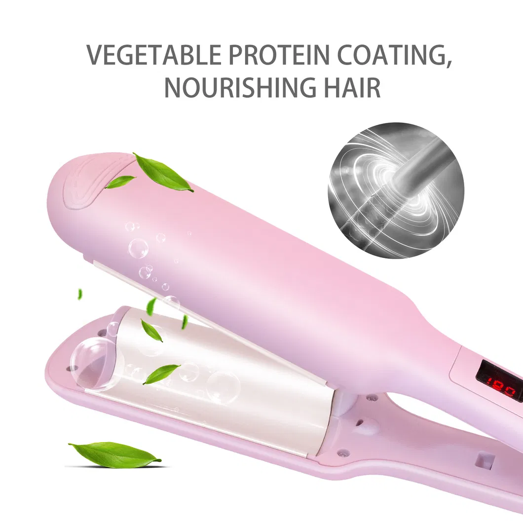 Professional Salon Screw Automatic Curling Iron Household Anion Free Hair LCD Curling Iron