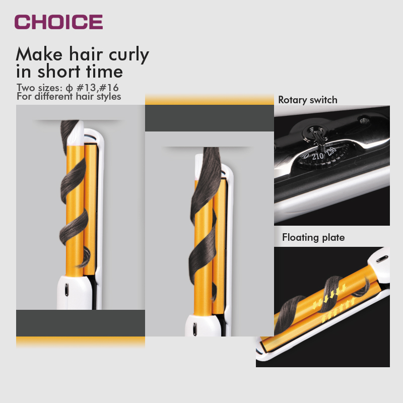 Professional Led Hair Wand Ceramic Private Label Rotating Curling Irons Vendor Spiral Cheap Electric Wave Small Hair Curlers