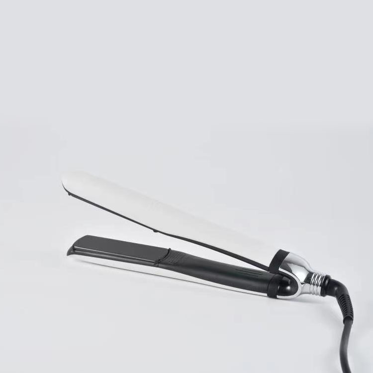 Platinum Electric Hair Straightener &amp; Curling Iron with LED Display Aluminum Plate Portable for Outdoor Household &amp; Hotel Use